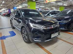 Jual bekas CRV 1.5 TURBO PRESTIGE SUNROOF 2019 BLACK,lokasi di Jakarta Pusat