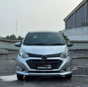 Jual bekas Daihatsu Sigra 1.2 R AT 2016 Silver Tangan Pertama KM 69 rb,lokasi di Jakarta Selatan