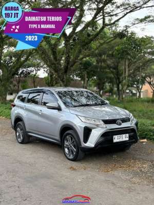Jual bekas DAIHATSU TERIOS X 2023 MANUAL SIAP PAKAI,lokasi di Malang Kota