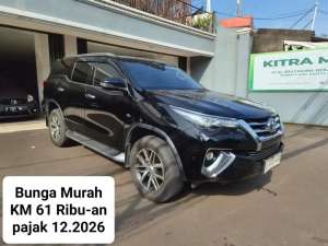 Jual bekas DP 5 JUTA Toyota Fortuner SRZ BENSIN MATIC 2019,lokasi di Tangerang Selatan Kota