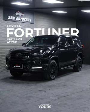 Jual bekas DP 80JTFORTUNER 2.4 GR AT 2021,lokasi di Sleman Kab.