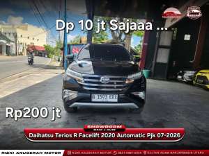 Jual bekas Dp ringan Daihatsu Terios 1.5 R Facelift Automatic AT,lokasi di Banjarmasin Kota