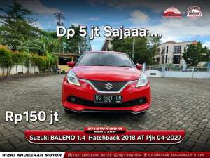 Jual bekas Dp ringan Suzuki Baleno 1.4 Hatchback 2018 Automatic AT,lokasi di Banjarmasin Kota