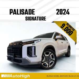 Jual bekas DP10 Km9.000 Palisade Signature 2024 White Reg 2025 AUTOHIGH,lokasi di Tangerang Selatan Kota