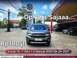 Jual bekas Dp10jt Suzuki XL7 2020 Manual Pjk04-2027,lokasi di Banjarmasin Kota
