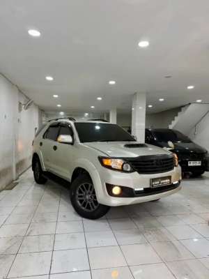 Jual bekas Dp55jt Toyota Fortuner 2.5 G Vnt matic diesel Tahun 2013 Solar,lokasi di Medan Kota