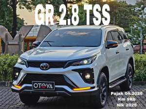 Jual bekas FORTUNER GR 2.8 TSS 2025 ISTIMEWAAAAA,lokasi di Jakarta Timur