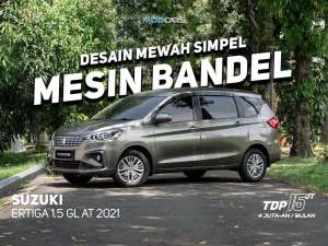 Jual bekas FREE BBM FULL TANK ERTIGA GL 1.5 AT 2021 GREY,lokasi di Jakarta Pusat