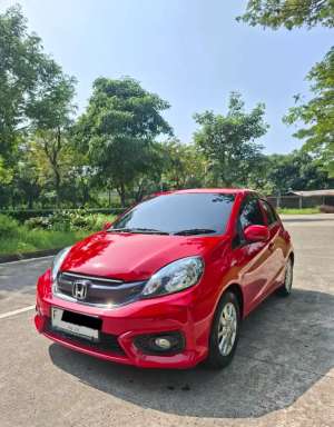 Jual bekas Harga Cash Brio E AT NIK 2018 Merah,lokasi di Jakarta Timur