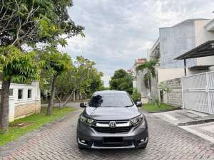 Jual bekas Honda CRV 1.5 Turbo Matic 2017 Grey All New Plat B,lokasi di Surabaya Kota