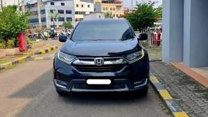 Jual bekas Honda crv turbo prestige 2018 hitam sunroof pajak panjang,lokasi di Jakarta Selatan