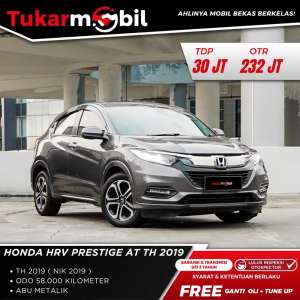 Jual bekas HONDA HRV 1.8 PRESTIGE THN 2019,lokasi di Jakarta Utara