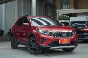 Jual bekas Honda WRV RS sensing CVT tahun 2024 Merah marun WR-V Matic AT DP minim,lokasi di Jakarta Timur