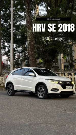 Jual bekas HRV SE AT 2018 Rare Low KM,lokasi di Padang Kota