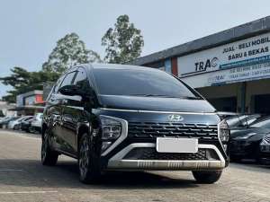 Jual bekas HYUNDAI STARGAZER PRIME 7 SEAT IVT MATIC 2023 HITAM,lokasi di Tangerang Kota