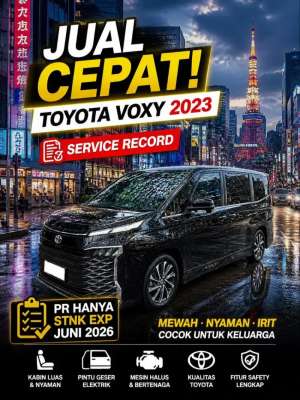 Jual Cepat Toyota Voxy 2023 Toyota Safety Sense , tersedia melalui melalui situs Olx