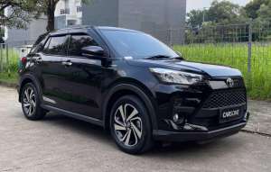 Jual bekas JUAL Toyota Raize 1.0T G CVT 2024 HitamGaransi 1 Tahun Mesin, Transmisi, AC,lokasi di Jawa Barat
