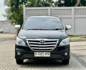 Jual bekas KIJANG INNOVA 2.5 G AT DIESEL 2015 HITAM,lokasi di Tangerang Kota
