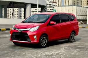 Jual bekas Km 18rb Dp 12jt Toyota Calya G 1.2 AT 2019 Antik,lokasi di Jakarta Selatan