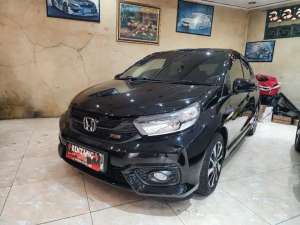 Jual bekas KM 26RB BRIO RS AT 2020 BLACKMODEL THN 2021 BINTANG MOTOR,lokasi di Bandung Kota