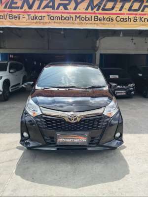 Jual bekas KM 27RB Toyota New Calya 1.2 Tipe G Luxury Automatic 2023 Hitam Kece,lokasi di Palembang Kota