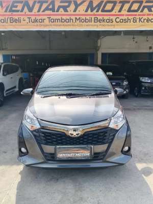 Jual bekas KM 29RB Toyota New Calya 1.2 Tipe G Luxury Automatic 2023 Abu-Abu OK,lokasi di Palembang Kota