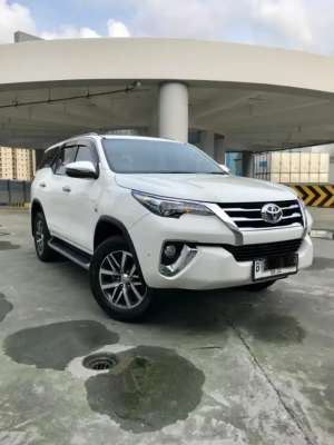 Jual bekas Km 63rb Toyota Fortuner SRZ Lux Th 2020 BLN 8 Bensin White Like New,lokasi di Jakarta Pusat