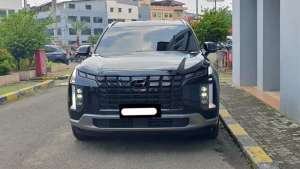 Jual bekas Km20rb hyundai palisade signature diesel 2023 hitam,lokasi di Jakarta Utara