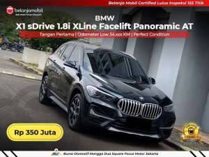Jual bekas LOW KM 34RBBMW X1 X 1 sDrive 1.8i XLine Facelift LCi 20192020,lokasi di Jakarta Selatan