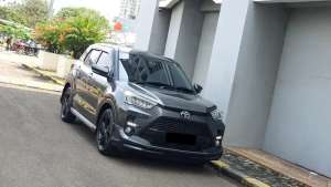 Jual bekas LOW KMToyota Raize 1.0 Turbo GR Sport TSS AT 20222023,lokasi di Jakarta Pusat