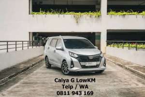 Jual bekas LowKM Calya G 2023 toyota at sigra brio 2024 tgn1 2022,lokasi di Jakarta Barat