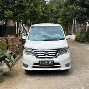 Jual bekas Nissan Serena HWS 2016 AT B genap Pajak masih panjang Maret 2027,lokasi di Jakarta Pusat