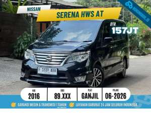 Jual bekas Nissan Serena HWS AT 2016,lokasi di Tangerang Kota