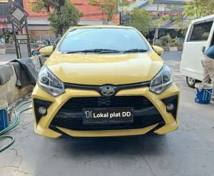 Jual bekas Obral Murah New Agya 1.2 GR Sport 2023 trd 2022 S G E MT AT toyot agia,lokasi di Makassar Kota