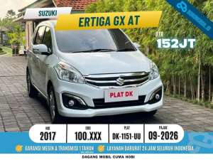 Jual bekas PERTALITE Suzuki Ertiga GX AT 2017,lokasi di Banyuwangi  Kab.