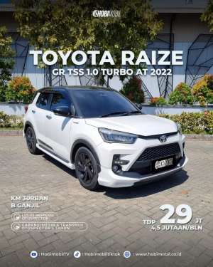 Jual bekas Raize GR TSS 1.0 Turbo AT Thn 2022,lokasi di Jakarta Utara