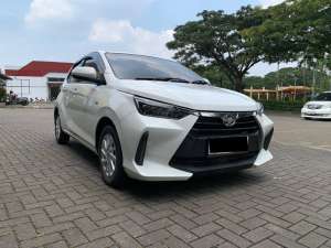 Jual bekas SUPER IRITTOYOTA AGYA 1.2 G AT 2024 PUTIH,lokasi di Jakarta DKI