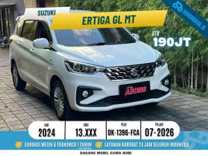 Jual bekas Suzuki Ertiga GL MT 2024DIJUAL CEPAT,lokasi di Kab. Badung