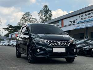 Jual bekas SUZUKI ERTIGA GX HYBRID 1.5 AT 2023 HITAM,lokasi di Jakarta DKI