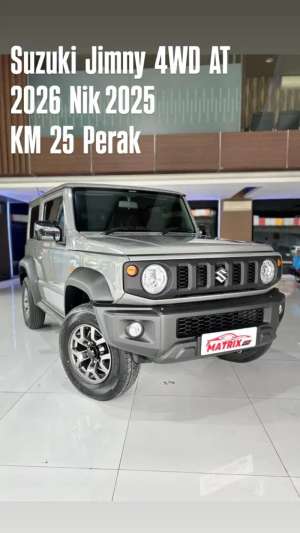 Jual bekas Suzuki Jimny 4WD AT 2026 Nik 2025 Grey on black Siap pakai,lokasi di Jakarta Pusat