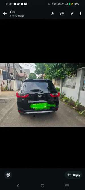 Jual bekas Take over kredit mobil Honda BR-V,lokasi di Jakarta Timur