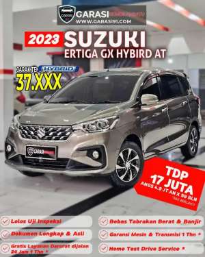 Jual bekas TDP 17 JTSUZUKI ERTIGA GX HYBIRD AT 2023,lokasi di Jakarta Timur