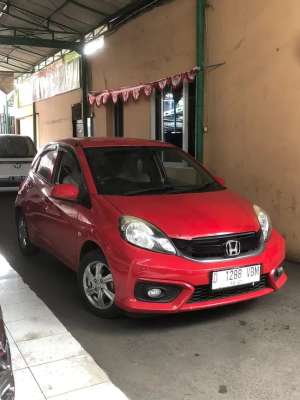 Jual bekas tdp9jt Honda Brio Satya 1.2 E CVT AT MATIC 2017 mt rs g manual agya,lokasi di Bandung Kota