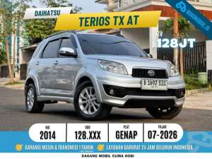 Jual bekas Terios TX AT Silver Metalik 2014,lokasi di Tangerang Kota