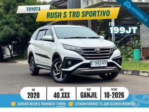Jual bekas TERMURAHRUSH S TRD AT 2020 PUTIH FAVORIT,lokasi di Tangerang Selatan Kota