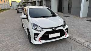 Jual bekas Toyota Agya TRD 2020 MT Putih 2020,lokasi di Surabaya Kota