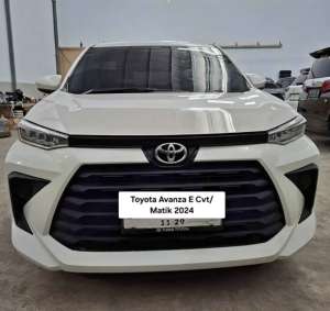 Jual bekas TOYOTA NEW AVANZA 1.3 E CVT 2024,lokasi di Makassar Kota