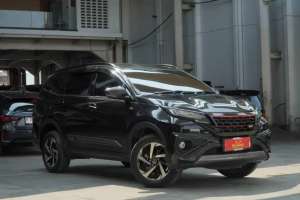 Jual bekas Toyota Rush GR Sport Matic AT 2023 hitam Low KM 14rb DP minim 43 juta,lokasi di Jakarta Timur