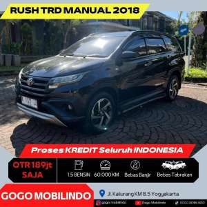 Jual bekas Toyota Rush TRD Sportivo Manual 2018 ISTIMEWA DP Minim Kredit Murah,lokasi di Semarang Kota