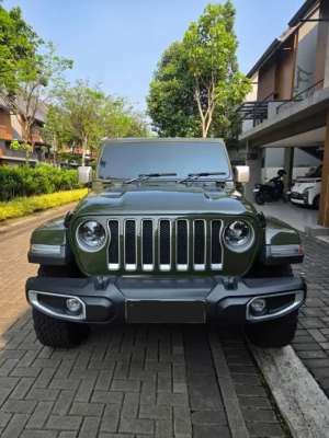 Jual bekas Unit Sangat Istimewa Km. Low Jeep Wrangler Sahara 2.0,lokasi di Denpasar Kota